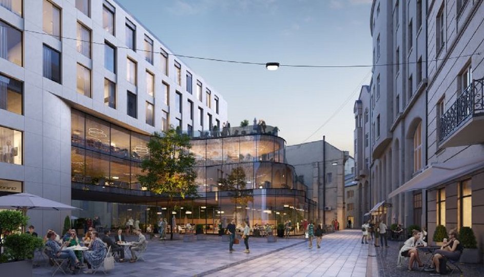 У центрі Львова з'явиться унікальний ТЦ із зеленим простором. Ось як він виглядатиме